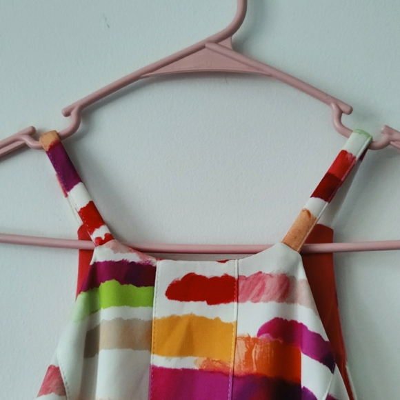 NWOT Vince Camuto Abstract Color Watercolor Dress - Picture 6 of 15